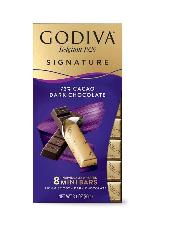 72% Dark Signature Mini Bars, 8pc Best Seller