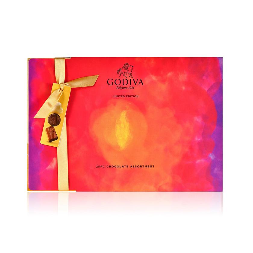 Diwali Limited Edition Assorted Chocolate Gold Gift Box, 25pc Best Seller