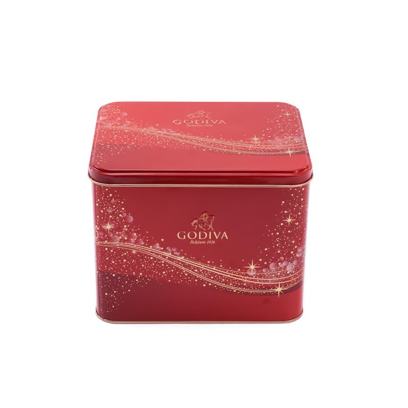 GODIVA Red Tin Box On Sale