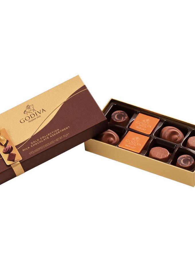 Milk Chocolate Assorted Box, 8pc Same Day Delivery