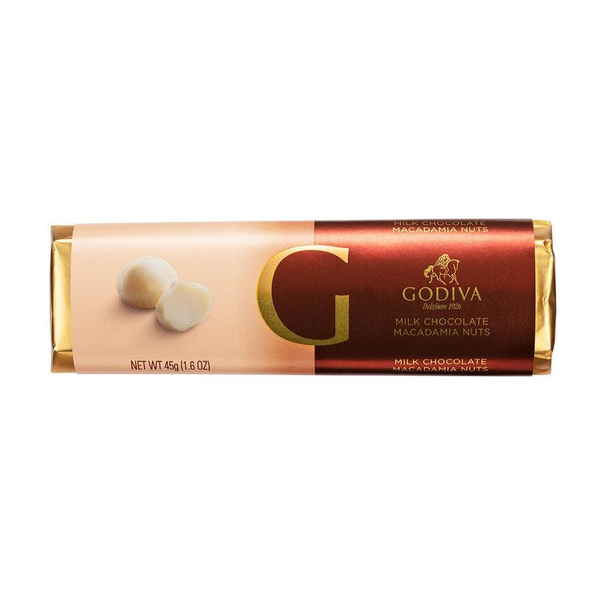 Milk Chocolate Macadamia Bar, 45g Free shipping